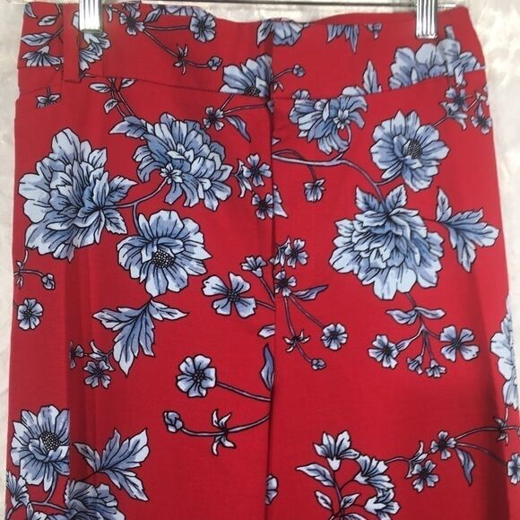 Roz & Ali cropped ankle pants trousers slacks NEW cotton blend straight leg - Picture 6 of 10